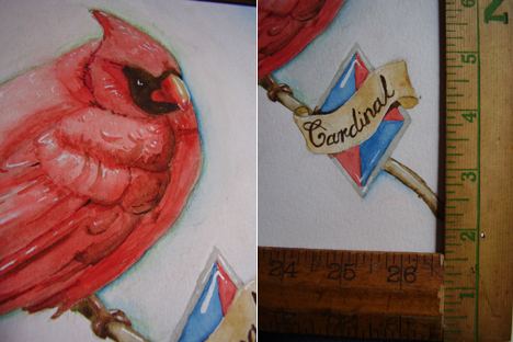 Cardinal Watercolor