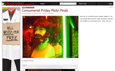 Consumerist Friday Flickr Finds