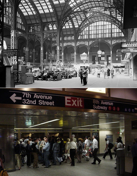 Penn Station, Before and After