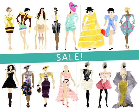 Fashion Illustration SALE