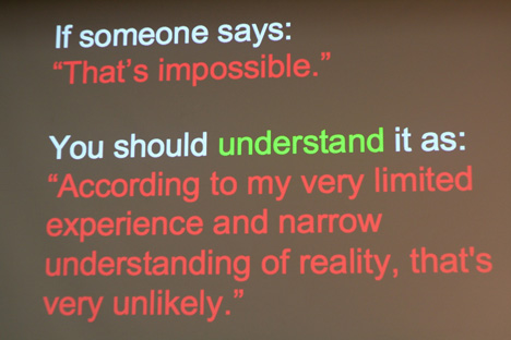 Never Impossible