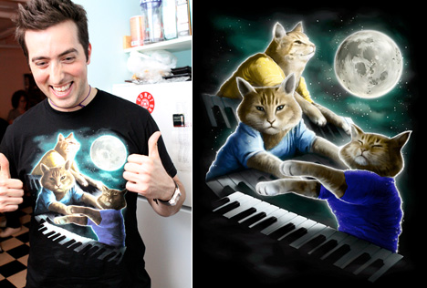 keyboard cat shirt