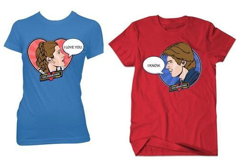 Han & Leia T-shirts