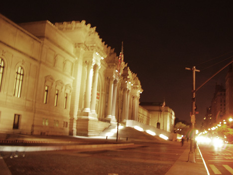 Museum Mile at Night