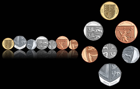 The New Royal Mint Coins