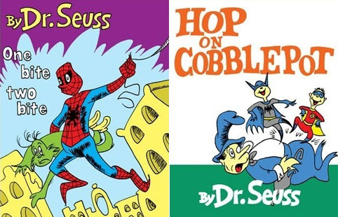 If Dr. Seuss Wrote Superhero Comics