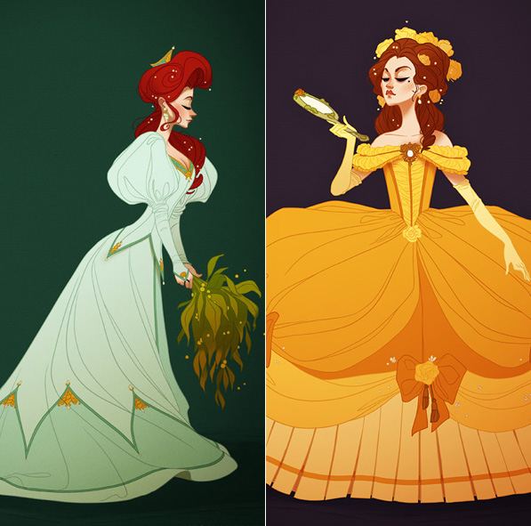 Historical Disney Princesses