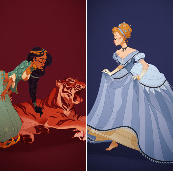 Historical Disney Princesses