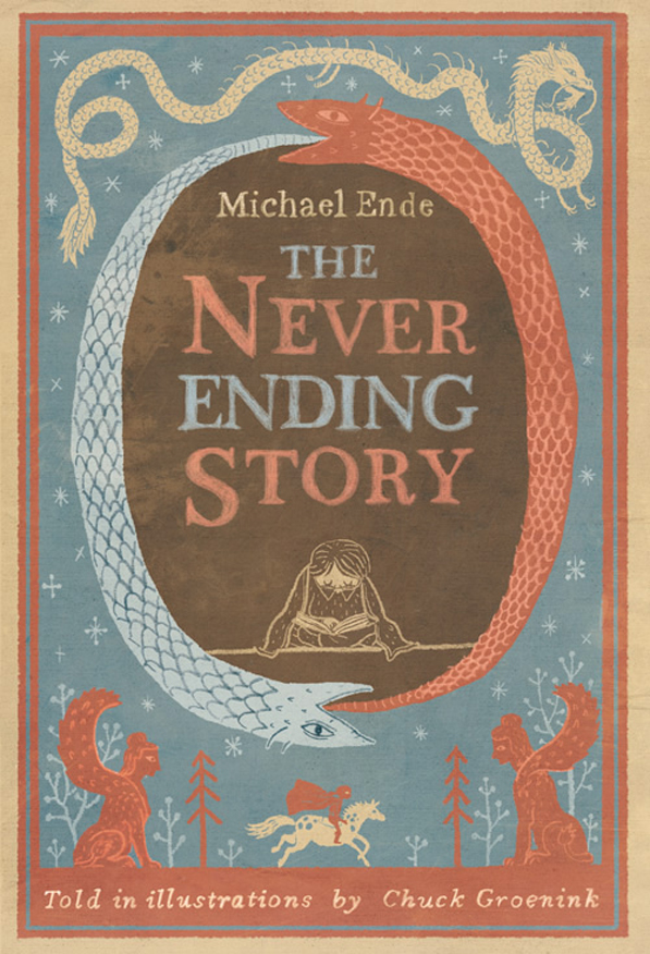 Never Ending Story Illustrations by Chuck Groenink