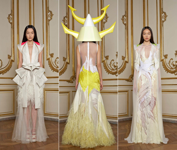 Neon and Nude, Givenchy Couture Spring 2011