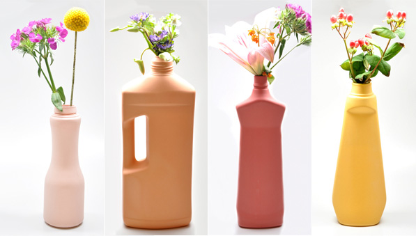 Bottle Vases by Leif