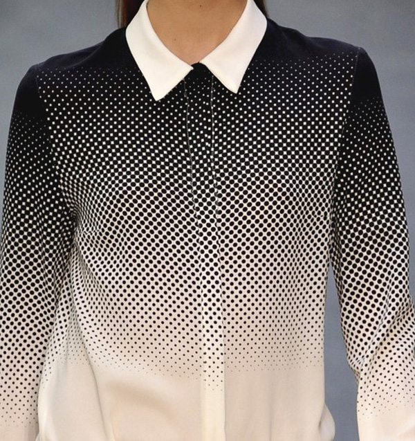 Halftone Dots Shirt, from Josh Goot's Spring/Summer 2010 Collection